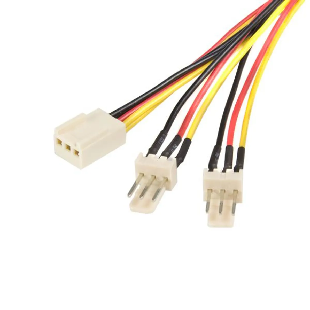 Startech.com TX3SPLIT12 TX3SPLIT 0,3 m 1x Molex 3-pinból 2x Molex 3-pinba elosztó kábel #1