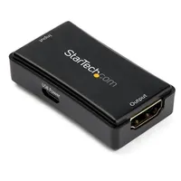 Startech.com HDBOOST4K2 HDMI jelismétlő 4K 3840x2160 14 m micro-B táp