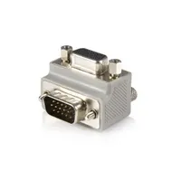 Startech.com GC1515MFRA1 Jobbra hajlított VGA adapter DB15 férfi-női szürke