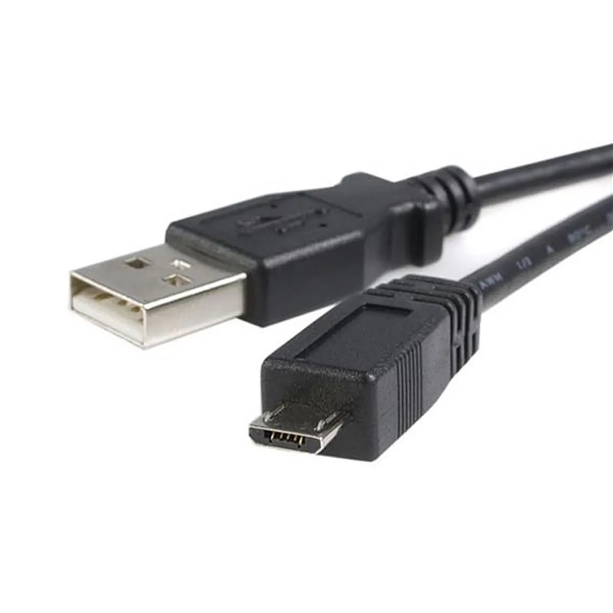 Startech.com UUSBHAUB1M USB A–Micro USB B kábel 1 m USB 2.0 fekete #1