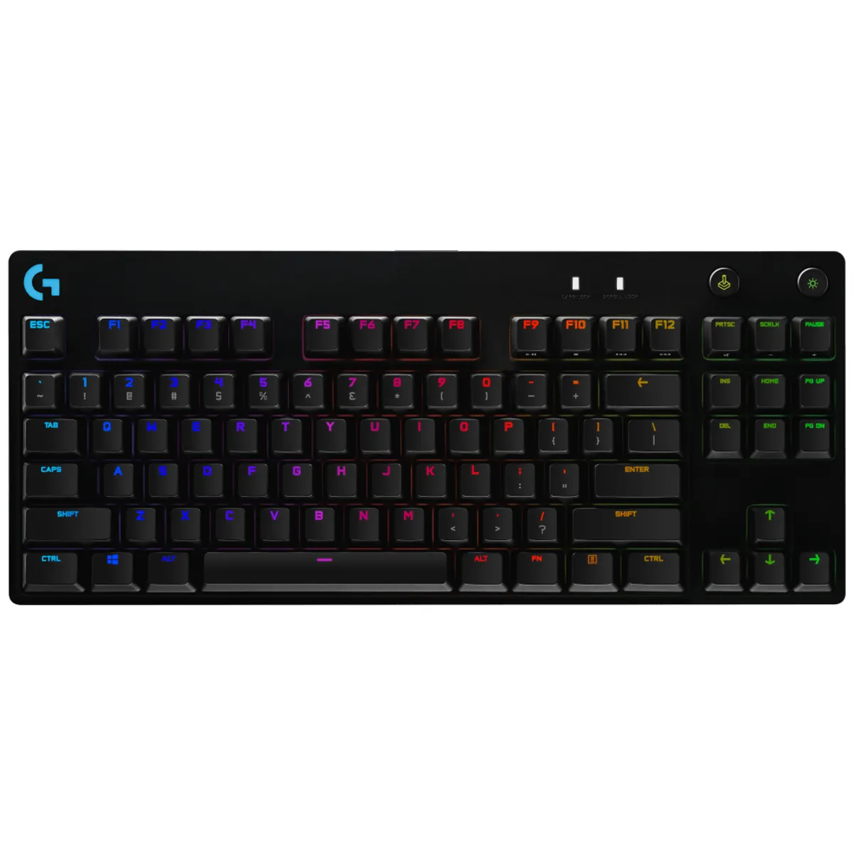Logitech 920-009426 G Pro TKL GX Blue kattanós kapcsolók RGB leválasztható kábel fekete #1
