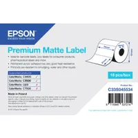 Epson C33S045534 Premium Matte Label 7,6 x 5,1 cm Fehér akril ragasztó 650 db