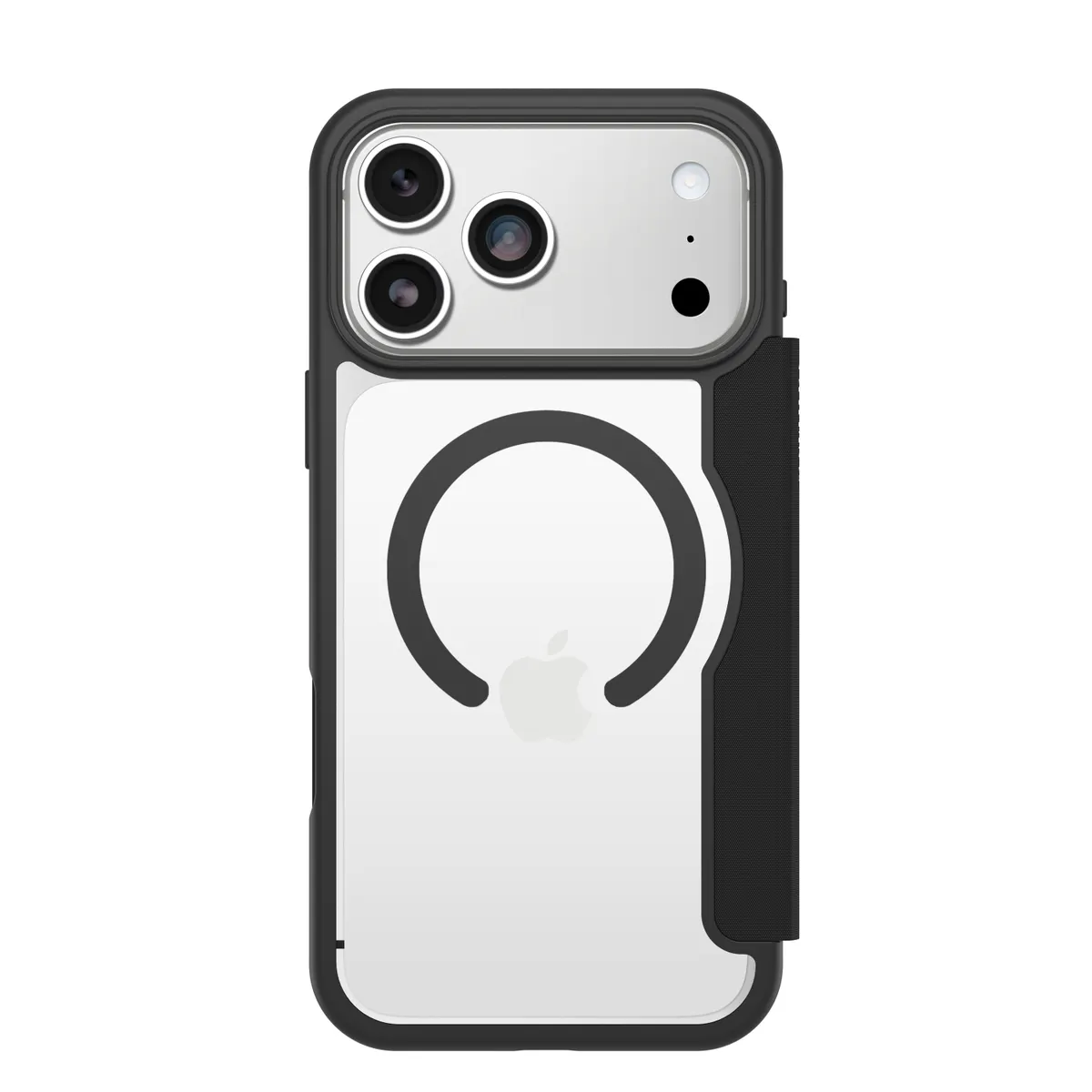 OtterBox 77-98589 React Folio MagSafe Apple iPhone 17 Pro Max 6.9" fekete, átlátszó oldalra nyíló kártyatartó: 1 #1