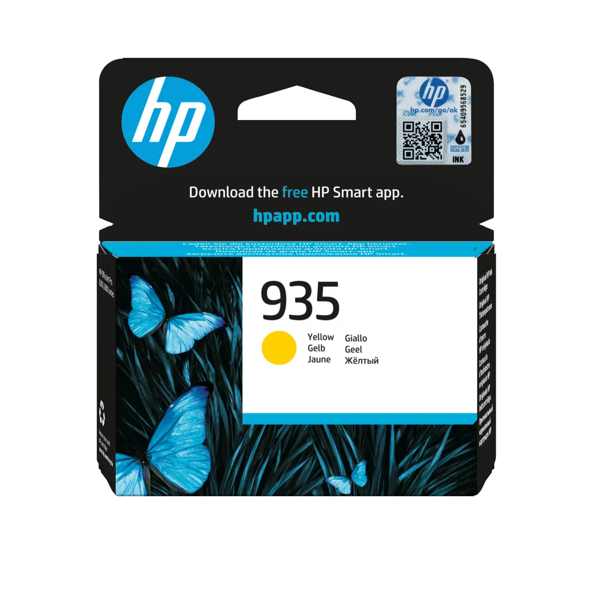 HP Inc. C2P22AE#BGX 935 sárga tintapatron pigment alapú tinta, 400 oldal, 4,5 ml #1