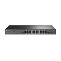 TP-Link SG3428XMP Omada 24x Gigabit PoE 4x10G SFP 384W PoE 1U rack