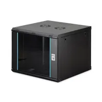 Assmann DN-37107 Dynamic-N falra szerelhető állvány 9U 60 kg IP20 biztonsági kulcs kábelvezetés számítógépkeret sínek összeszerelés szükséges