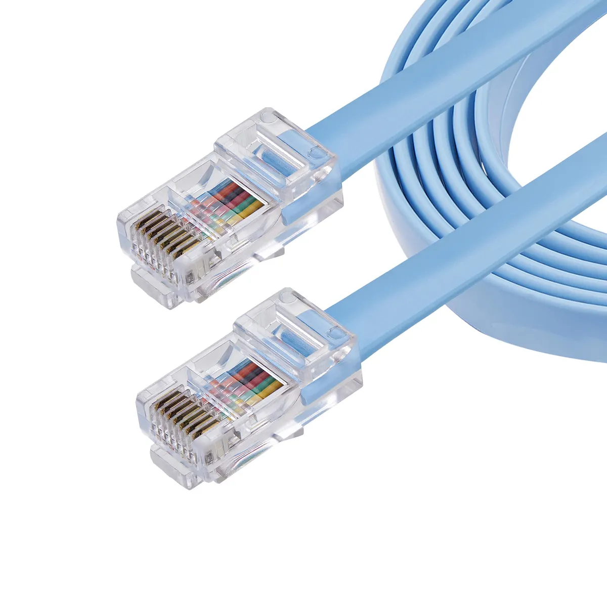 Startech.com ROLLOVERMM6 Rollover kábel RJ-45 RJ-45 1,8 m kék #1