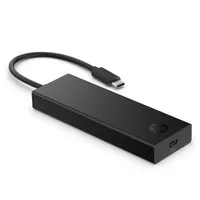 HP Inc. BR1U0UT hordozható USB-C 4K HDMI hub 5 port tápellátás