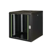 Assmann DN-19 12U-6-6-SW falra szerelhető szekrény 600x600 fekete 100 kg IP20 kulcs