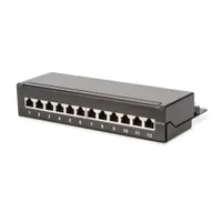 Assmann DN-91612SD-EA 12-portos árnyékolt patch panel Cat6A RJ-45 #1