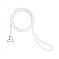 Self positioning CL15W UNIVERSAL KEYED CABLE LOCK szín ezüst fehér zár típusa kerek kulcs felhasználás laptop pc