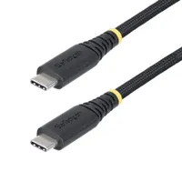 Startech.com S2CEPR3M-USB-CABLE USB-C kábel 3 m USB 2.0, nikkelezett érintkezők, fekete #1