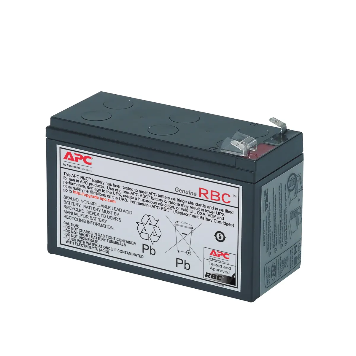 APC RBC17 csere akkumulátor VRLA 108 VAh #1