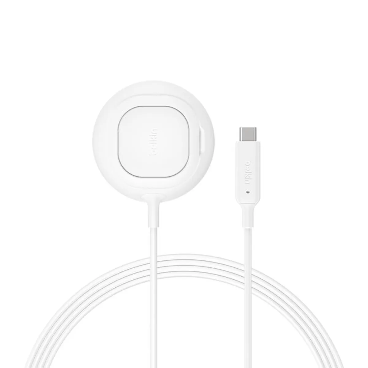 Belkin WIA013HQWH UltraCharge 25 W Qi vezeték nélküli töltő 2 m kábel fehér #1