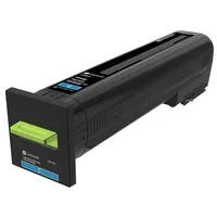 Lexmark 72K2XCE cián tonerkazetta CS820 22k oldal