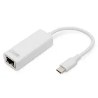 Assmann DN-3024 gigabit ethernet adapter USB-C RTL8153 alumínium 0,2 m