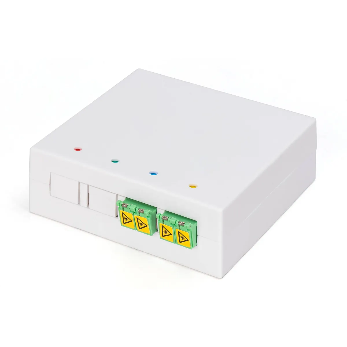 Assmann DN-931097 FTTH tok 2x LC APC fedél falra szerelhető IP45 fehér ABS PC 80x80x30 #1