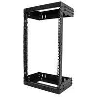 Startech.com RACK-18U-20-WALL-OA falra szerelhető nyitott keretes rack 18U 20" teherbírás 90 kg