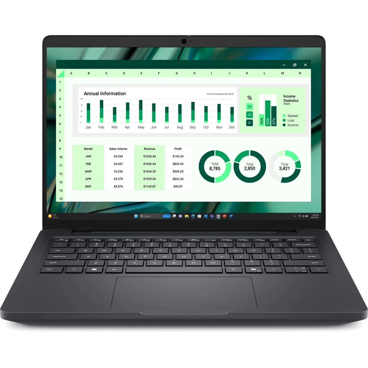 Dell BTO120_MC14250_EMEAU Pro Max 14 265H 16GB LPDDR5x 512GB Ubuntu Intel Arc 140T #1