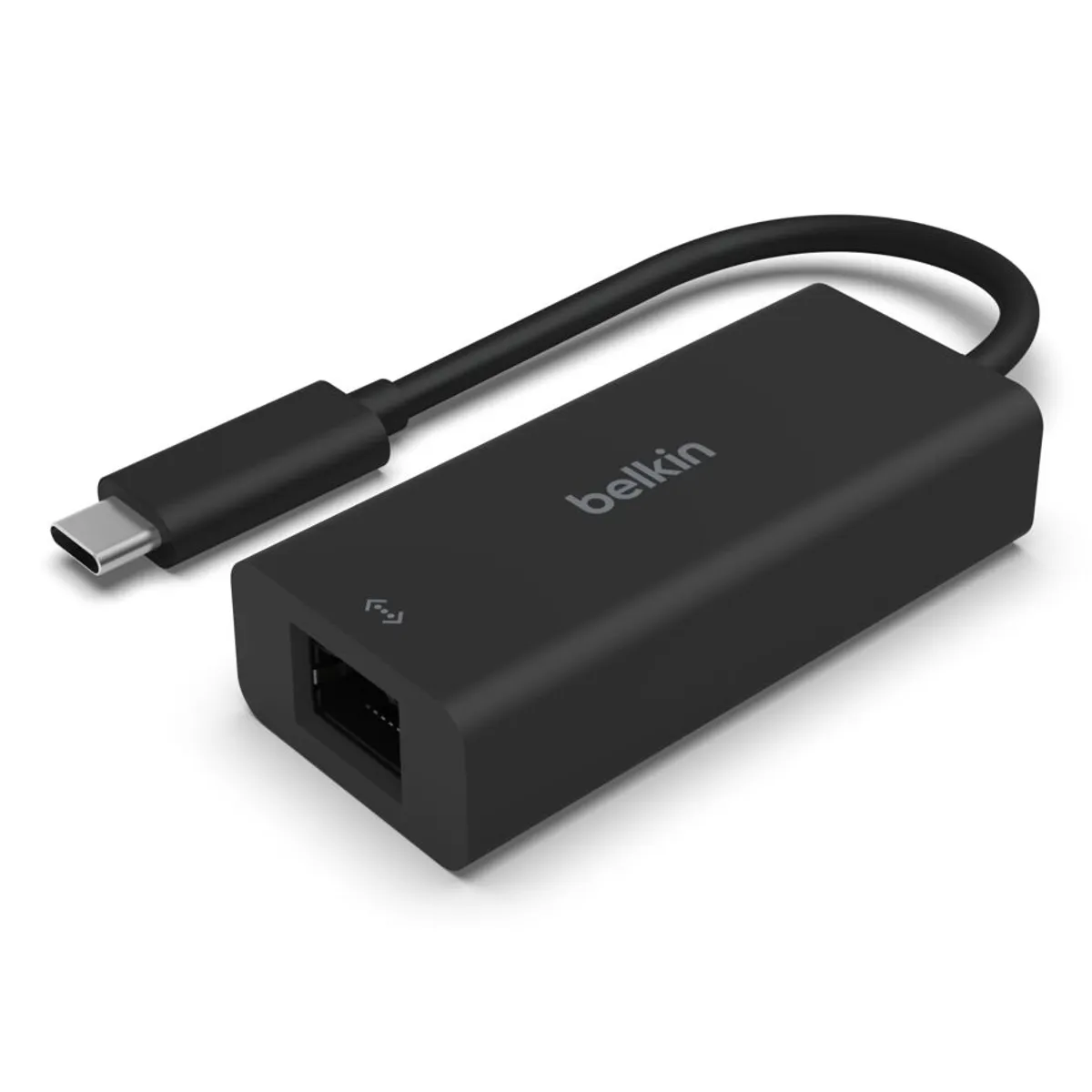Belkin INC012BTBK USB-C 2,5 Gb Ethernet adapter RJ-45 90 mm kábellel Wake on LAN MAC cím átadása USB-IF tanúsítvány #1