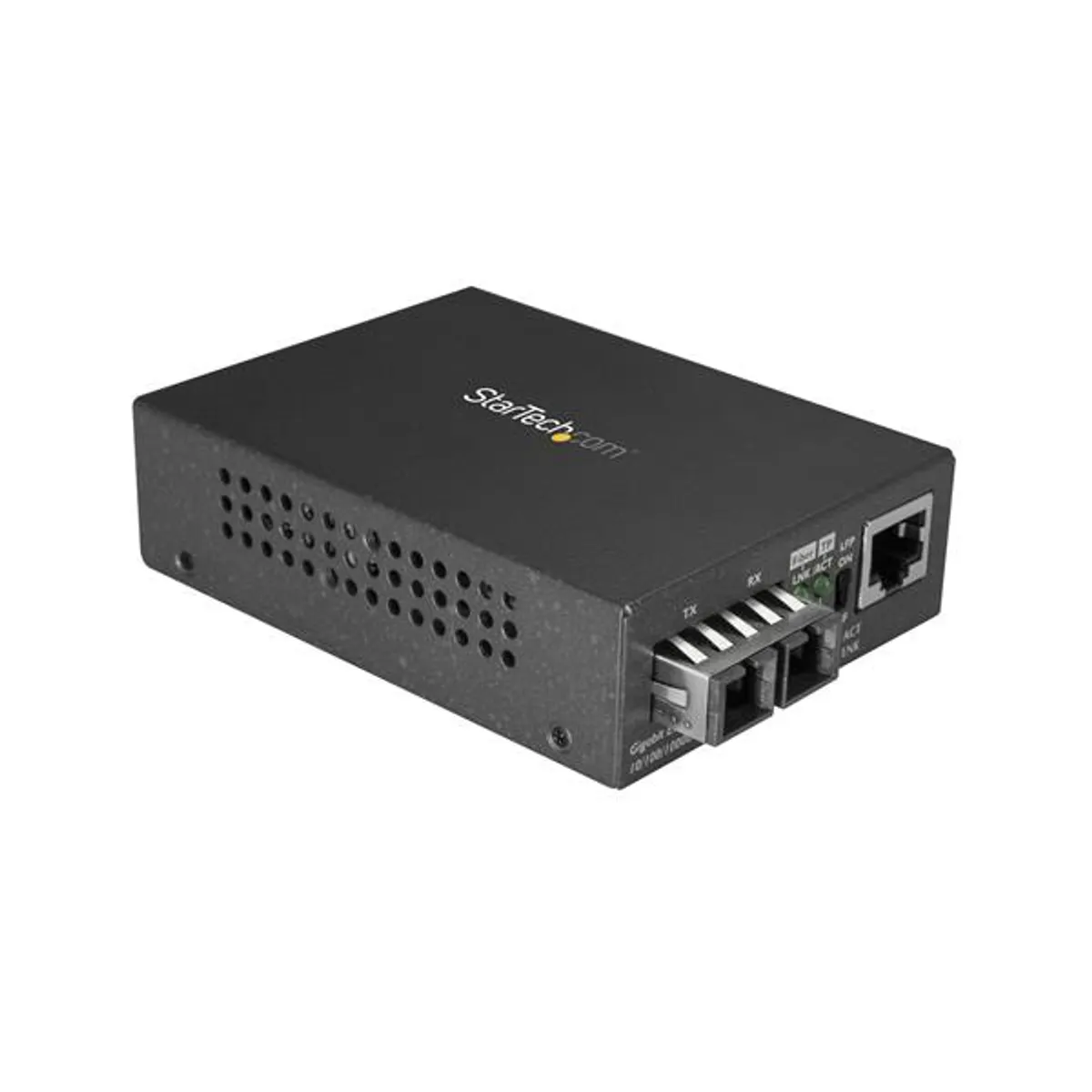Startech.com MCMGBSCSM10 Fiber media converter - SM in 1000 Mbps SC 1310 nm single-mode 10 km 100-240V 0.5 A 5 V #1