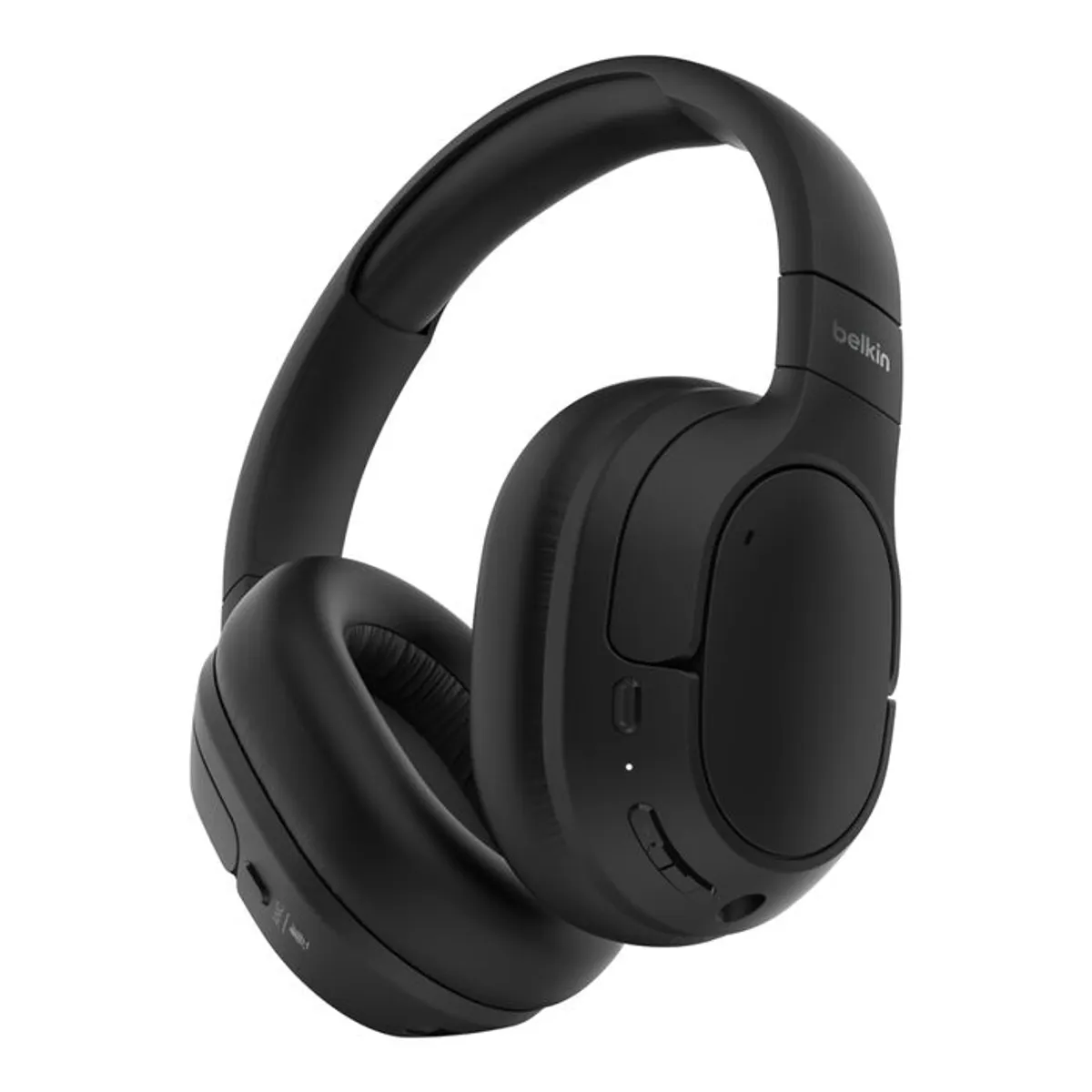 Belkin AUD008HQBK SoundForm isolate Bluetooth vezeték nélküli over-ear fekete 10 m 20-2000 Hz #1