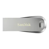 Sandisk SDCZ74-064G-G46 Ultra Luxe pendrive 64GB USB 3.1 Gen 1 150 MBps ezüst jelszavas védelem