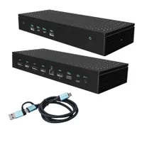 i-tec CA5MONITORDOCKPD monitor dokkolóállomás USB-C PD 100W, 20V 6,5A, Ethernet 2,5 Gbps, 8K Ultra HD