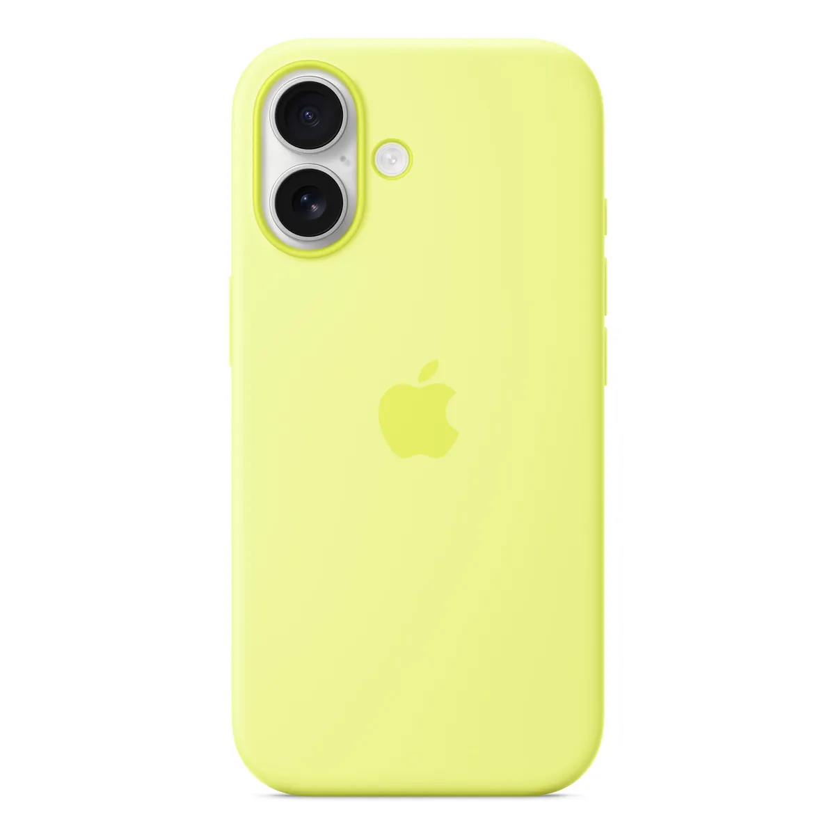 Apple MGEV4ZMA iPhone 17 szilikon tok MagSafe neonsárga #1