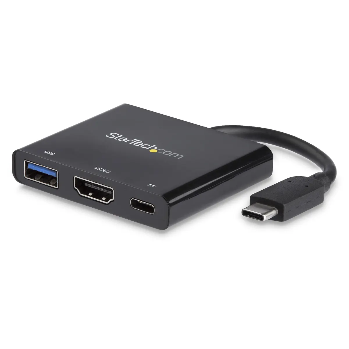 Startech.com CDP2HDUACP USB-C Multiport Adapter HDMI 4K 60W PD fekete #1