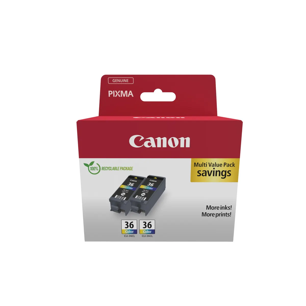 Canon 1511B025 tintapatron 2 db fekete cián magenta sárga #1