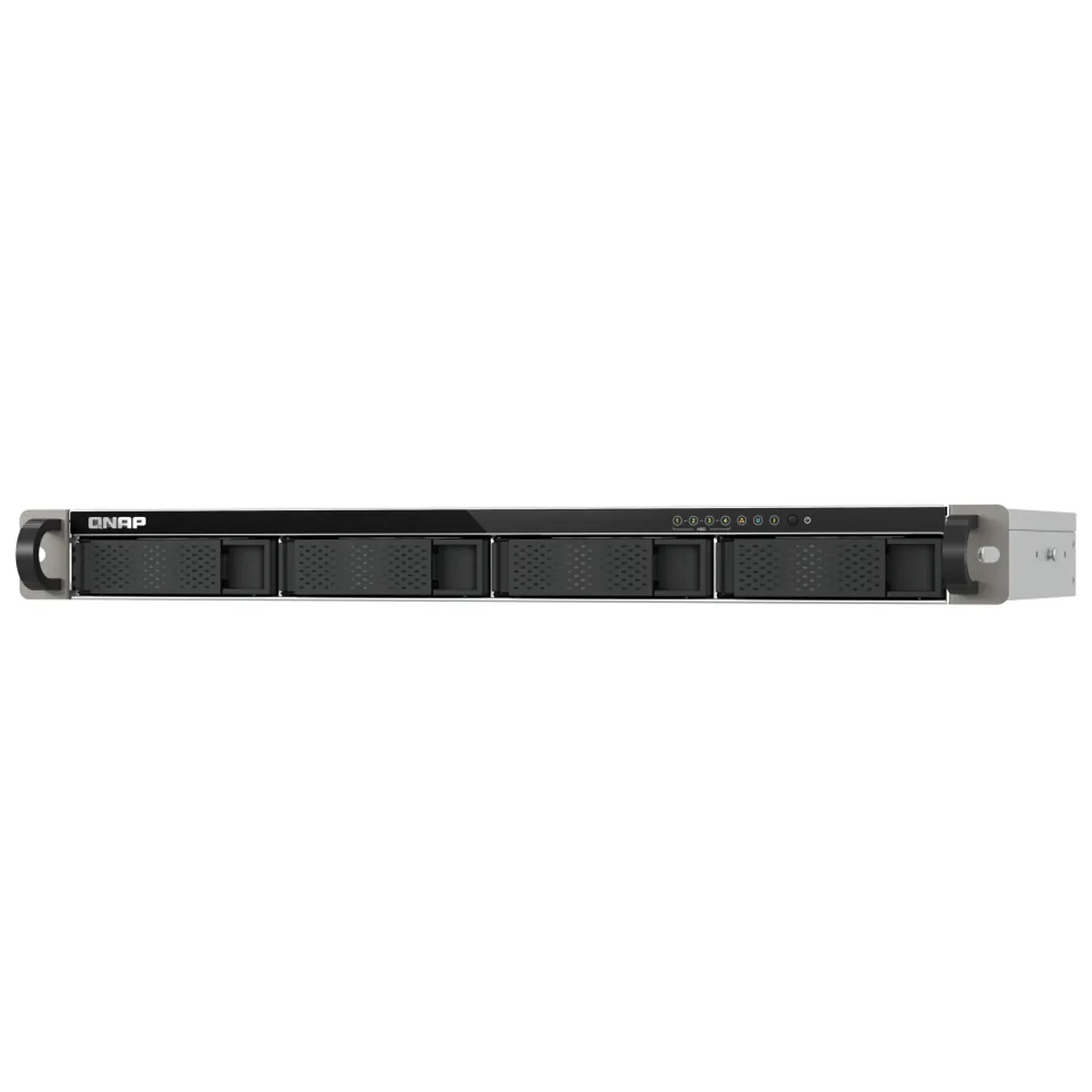 QNAP TS-433EU 4 lemezes quad-core 2,0 GHz 4GB RAM 2x2,5GbE 1U rack NAS #1